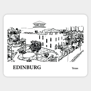 Edinburg Texas Sticker